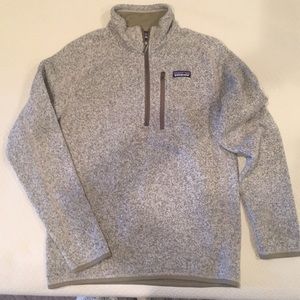 Patagonia quarter zip sweater